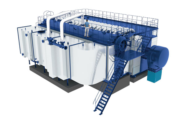 分体式过热蒸汽水管锅炉